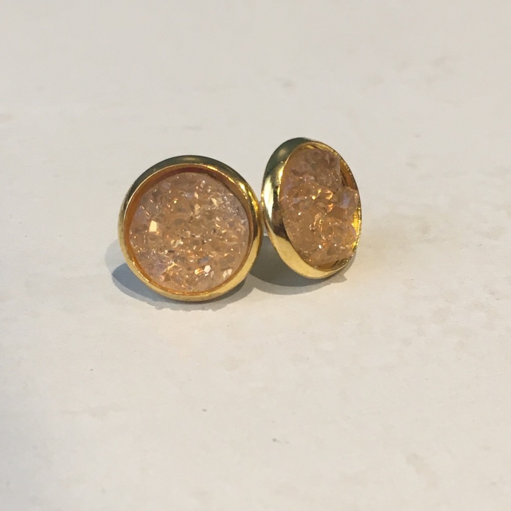 Druzy earrings